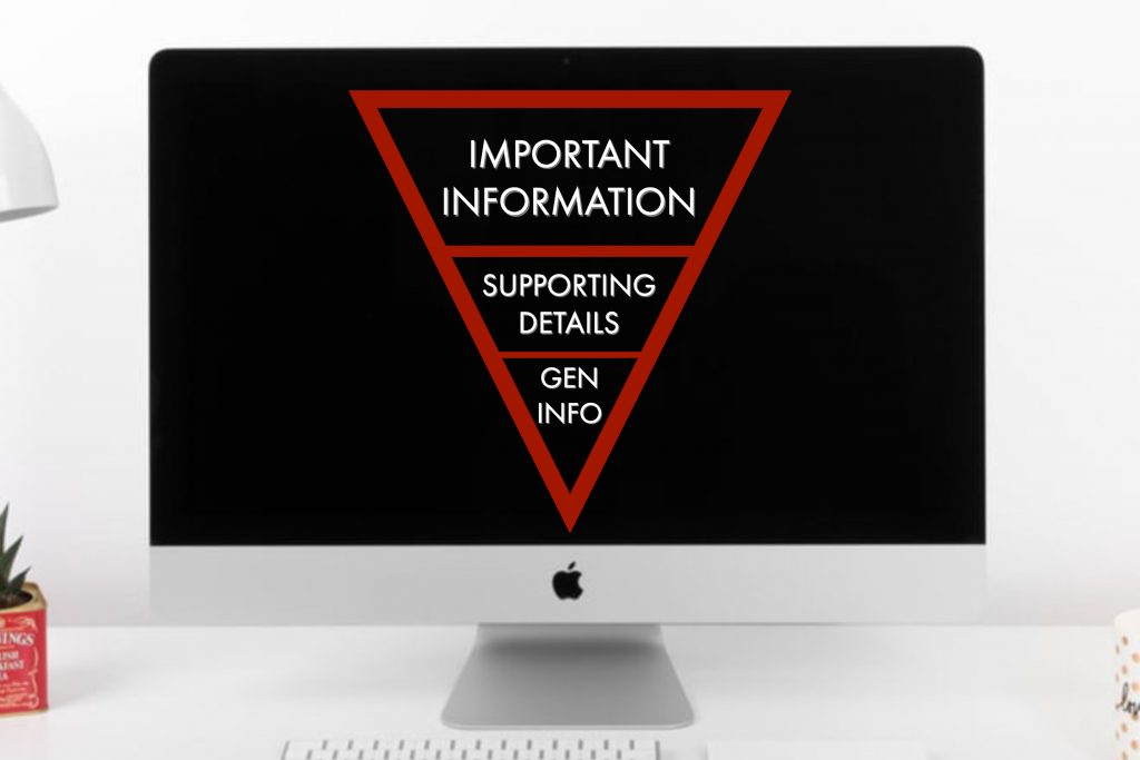 Blog Writing Guide: The Inverted Pyramid