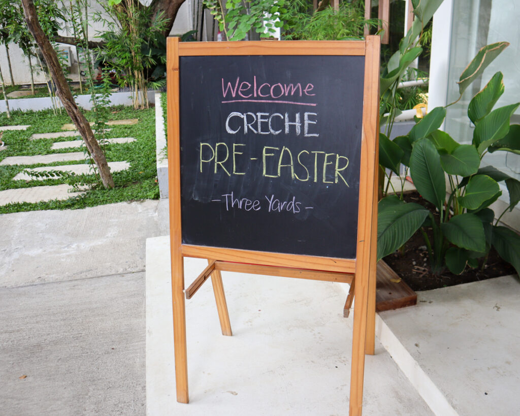 Pre-Easter Event at Three Yards