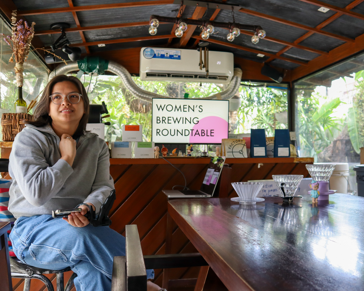 Coffee Brewing by Kim Fabular at Glasshouse Coffee