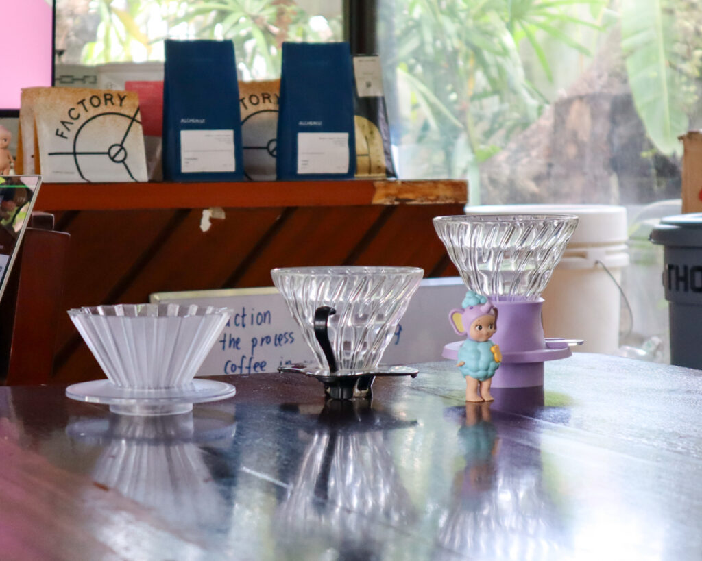 Coffee Brewing by Kim Fabular at Glasshouse Coffee