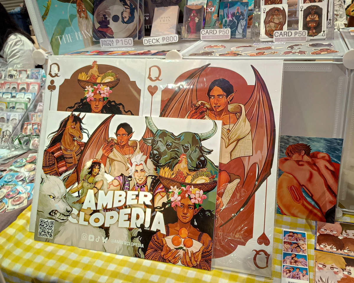 Amberclopedia Display at Patron of the Arts 2025